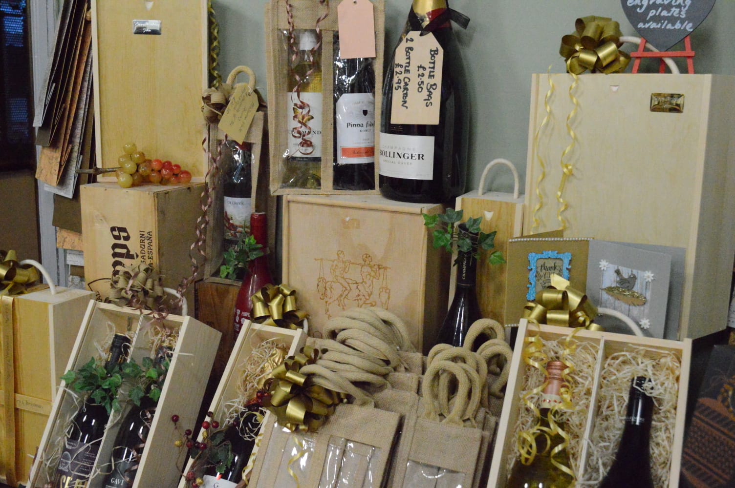 The Flying Cork 01234 358404 Bedford based Independent family run